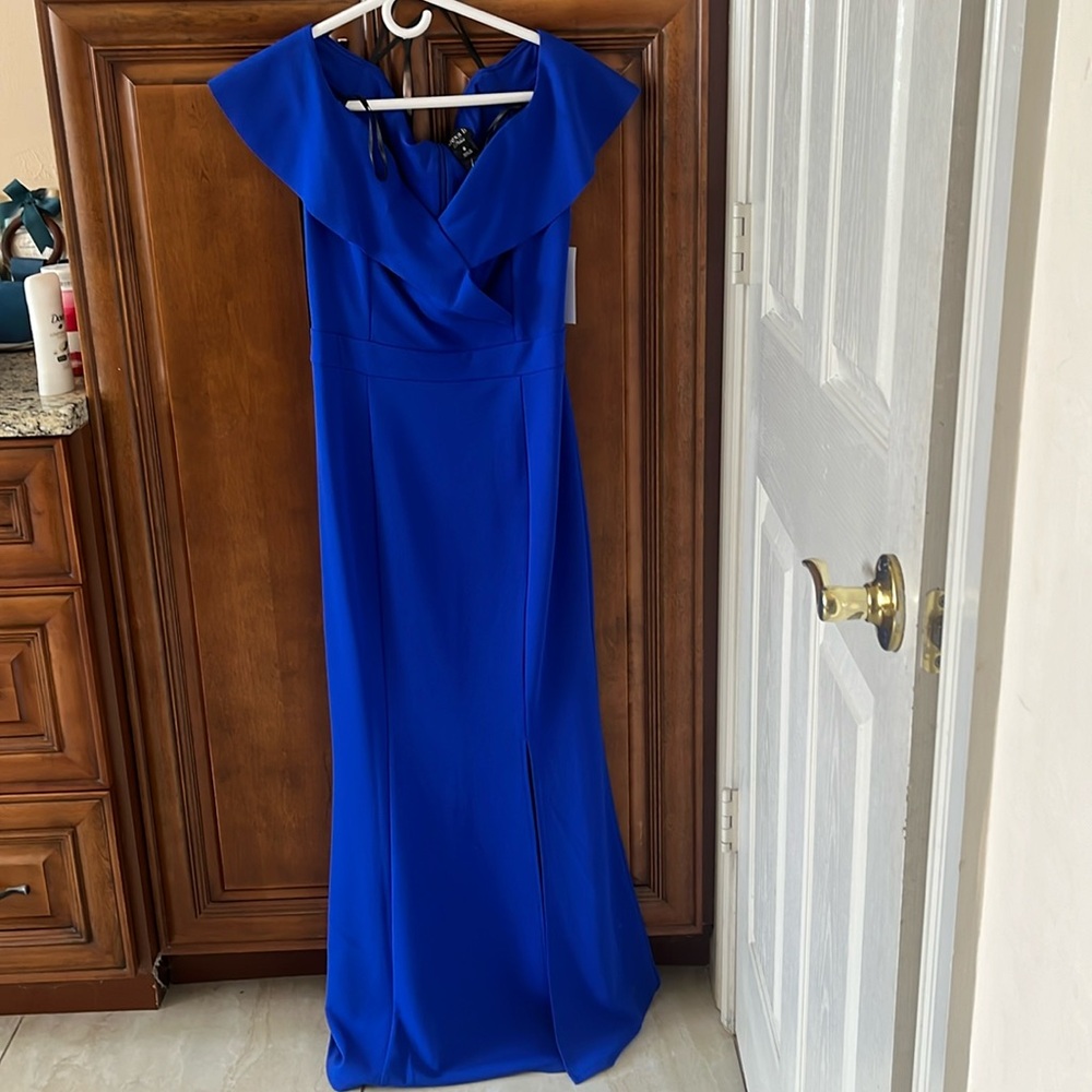 Night gown dress royal blue size 8